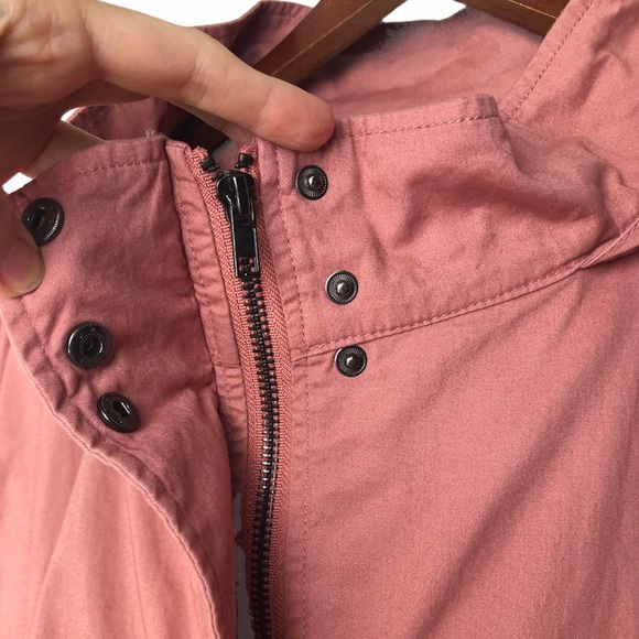 New York & Company Blush Lightweight Hooded Jacket Size XL - Picture 4 of 14